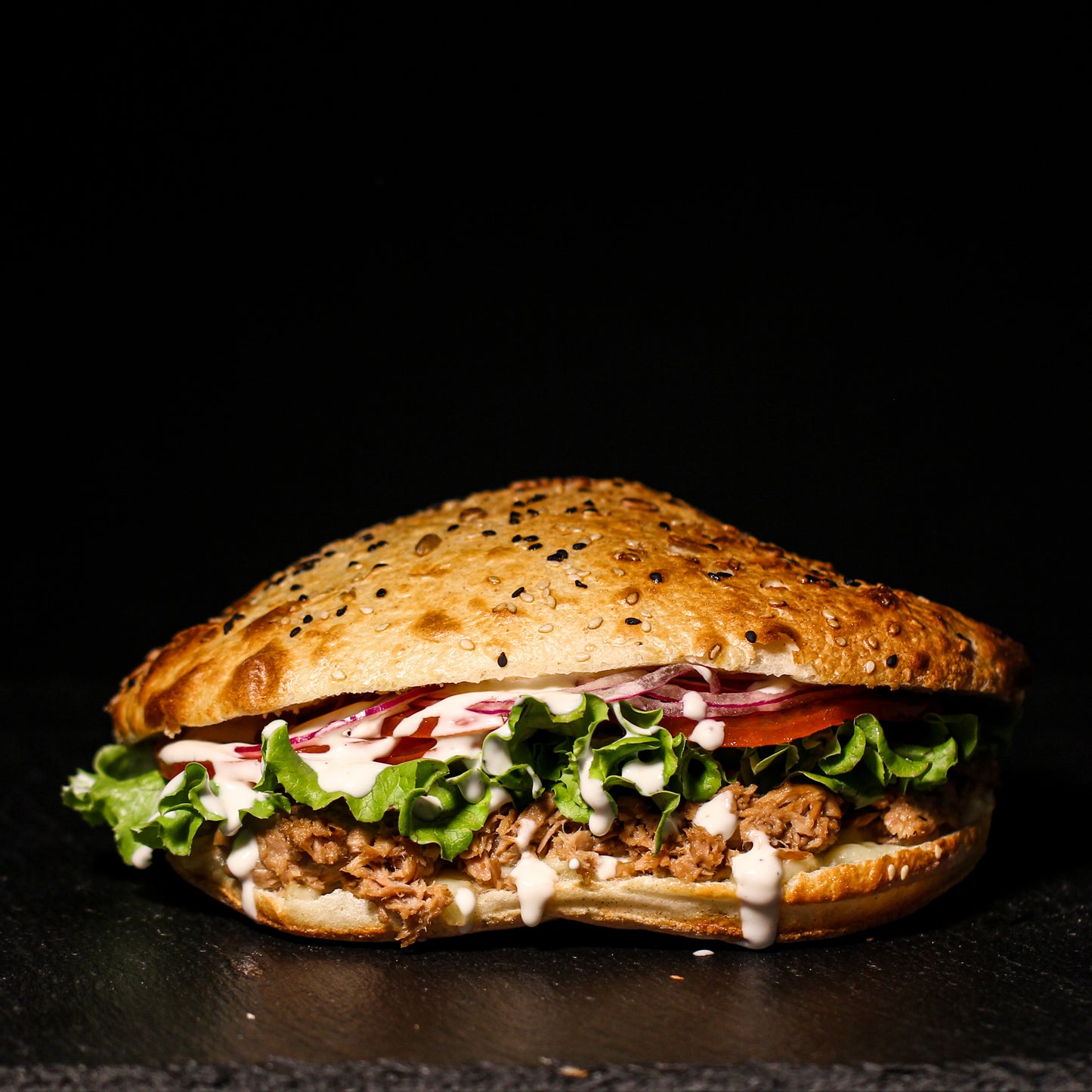 PIZZABROT MIT TUHNFISCH